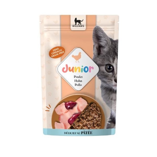 Picture of William’s Junior Cat Chicken 85g High-Protein Pâté